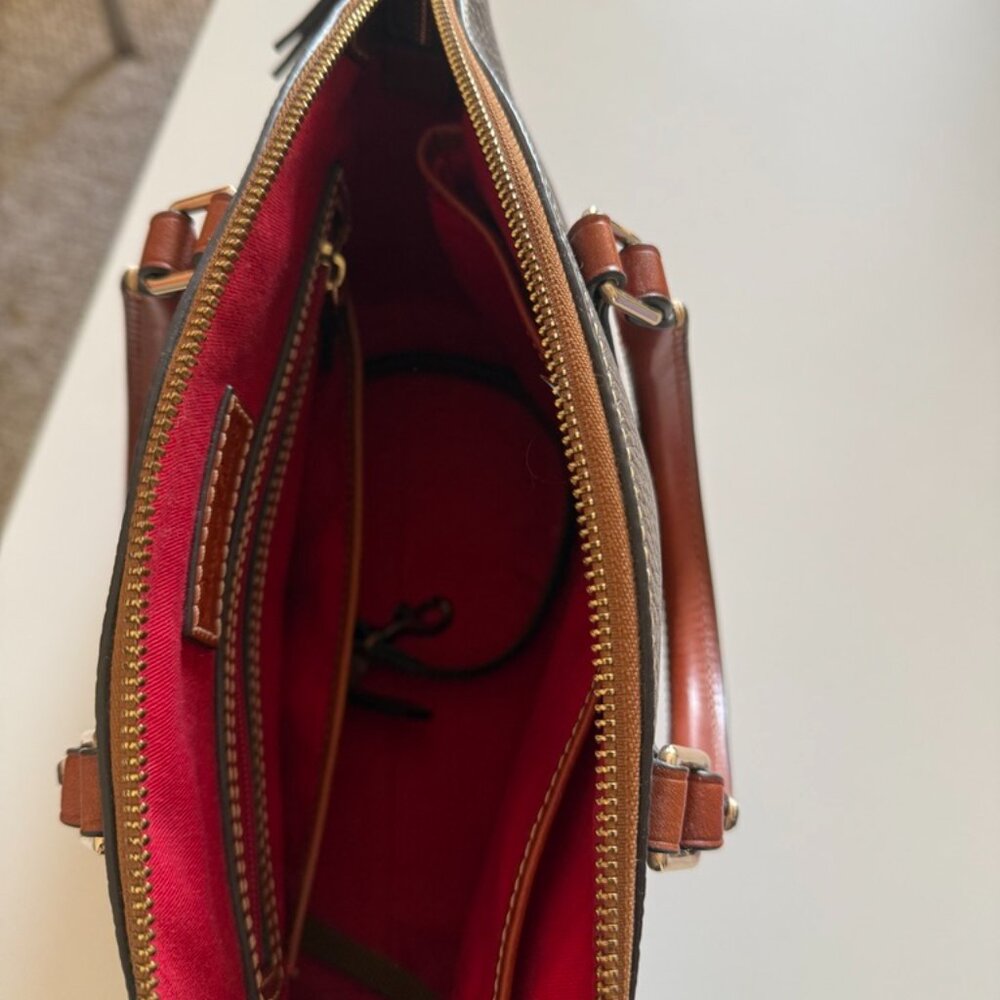 Dooney & Bourke Pebble Grain Satchel - Picture 5 of 10